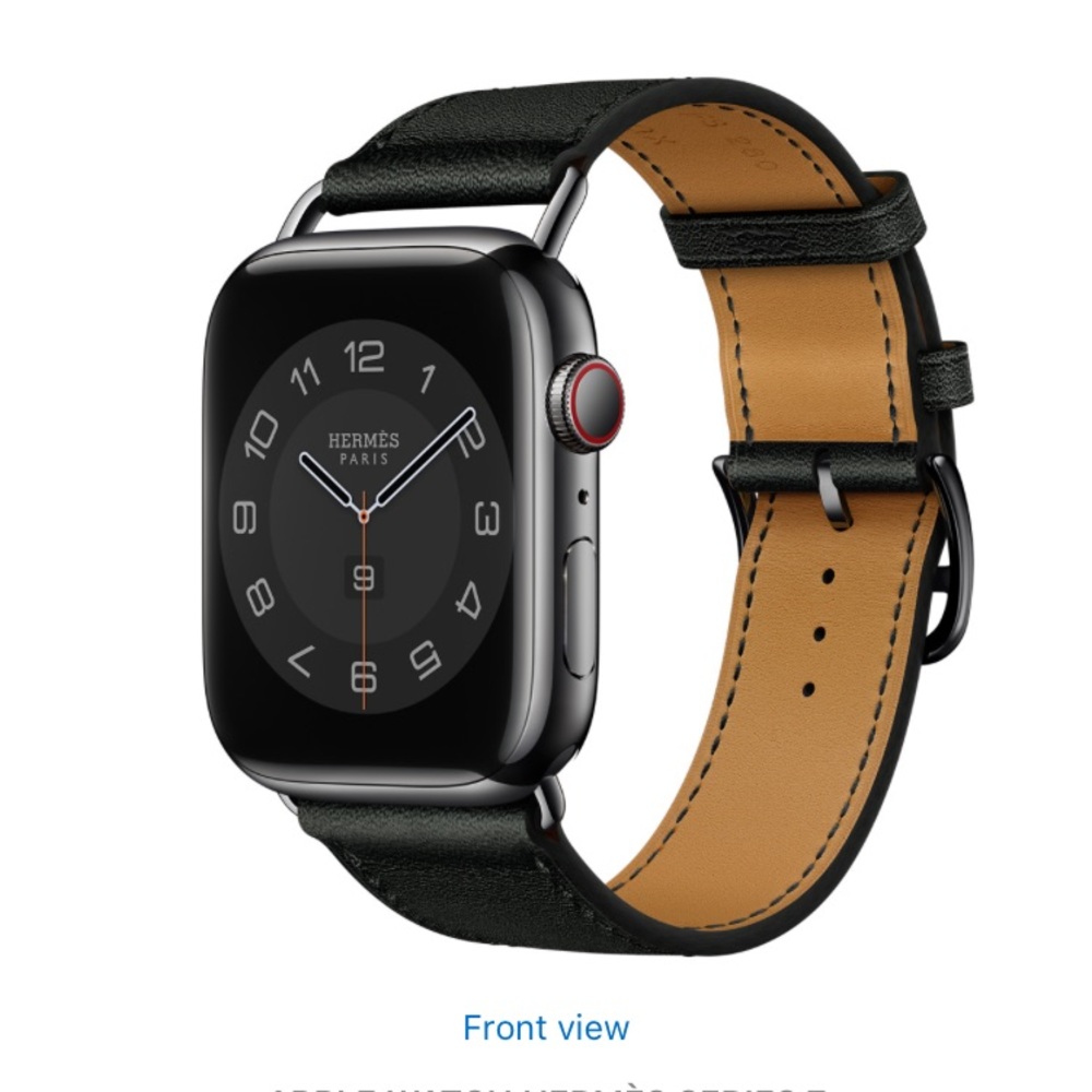 Apple Hermes Series 8, Space black.